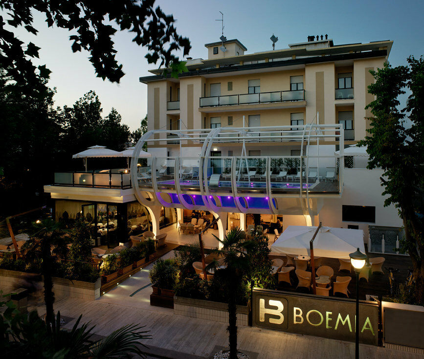 Hotel Boemia Ричоне Екстериор снимка